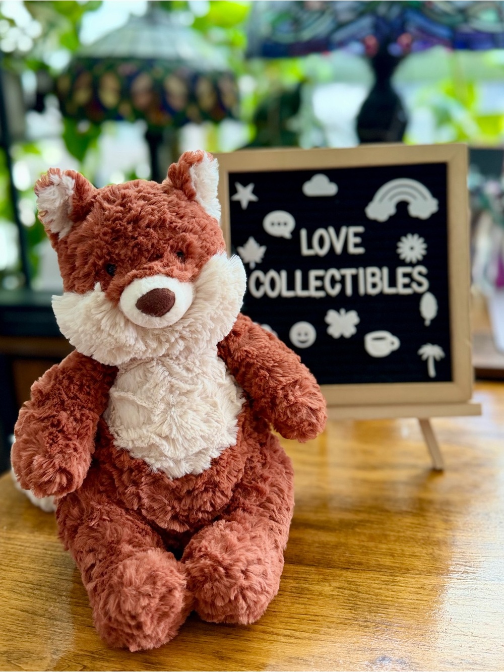 Authentic Jellycat Mortimer Fox